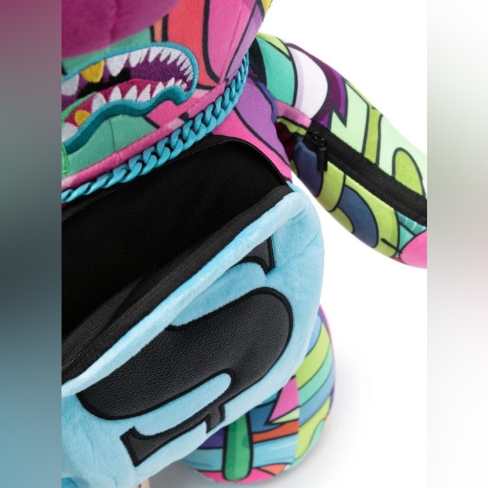 Sprayground Lucid Dreams Steady Trippin Moneybear Backpack – LIMITED EDITION - Picture 4 of 5